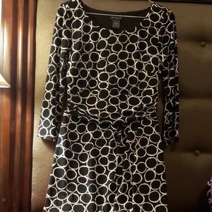 Circle Print Dress